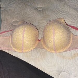 My memory la vie en rose bra yellow color
